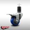 Service Caster 3'' SS Blue Poly Swivel 1-5/8'' Expanding Stem Caster Total Lock Brake SCC-SSEXTTL20S314-PPUB-BLUE-158 - alternate 2